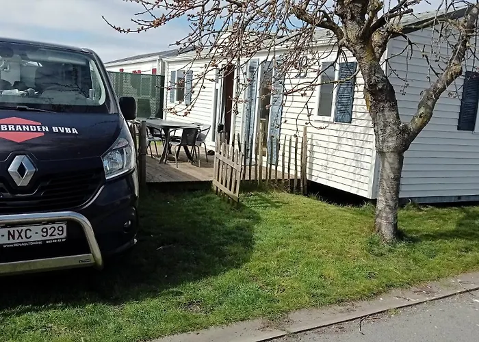 Stacaravan Bredene Met Tuin Nr 2126